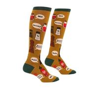 Sock It To Me SITM-Women-Knee High-Parent, Season's Greetings!, One size