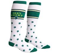 Sock It To Me, Wide-Calf Stretch, Knee High Socks, 100% Lucky, One Size