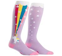 Sock It To Me Women's Stretch It Knee High Socks - Rainbow Blast