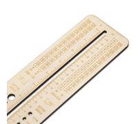 Sock Knitting Ruler: Wooden Sock Blockers, Precision Gauge for Knitting Socks | Knitting Supplies, Accurate Size for Sock Knitters, Tool for Knitting