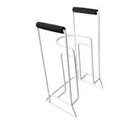 Sock On And Off Aid - Compression Aid Tool For Big Calves 18-50.8 Cm, Stable And Easy Grip Metal Frame Slip On Device For Leś