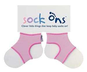 Sock Ons Clever Little Things That Keep Baby Baby Pink - 12-18 Months