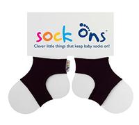 Sock Ons Clever Little Things That Keep Baby Black - 6-12 Months