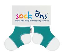 Sock Ons Clever Little Things That Keep Baby Turquoise - 0-6 Months
