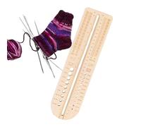Sock Ruler for Knitted Socks,Crochet Size Measurement Ruler Sock Blockers - Template Ruler Crochet Hook Gauge, Sock Sizing Ruler, Crochet Supplies for Knitting Beginners