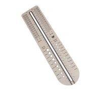 Sock Ruler - Wooden Measuring Tool Accurate Size Guide | Lightweight Tool for Dressmakers, Knitting Projects, Handmade Gauge Ruler for Beginners, Accessories for Making