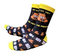 Sock Shack We've Got The Poo-wer Septic Tank Drain Sewage Mens Black Socks