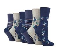 SOCK SHOP GENTLE GRIP 6 Pairs of Ladies Socks, Size UK 4-8 (6 x RH249)