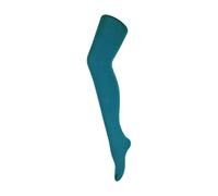 Sock Snob Womens 80 Den Opaque Coloured Winter Fashion Tights (Med (Hips 34"-39" (87-99cm), Teal)