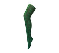 Sock Snob 1 Pack Ladies Coloured 80 Denier Opaque Patterned Soft Tights - Skye Green - 8-14 UK 36"/42"
