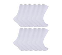 Sock Snob 12 Pair Mens Thermal Non Elastic Extra Wide Diabetic Socks | Roomy Ankle Opening | Cold Weather Essential | Sensitive Foot Hosiery | Reduced Pressure Cuff | Oedema Friendly Fit