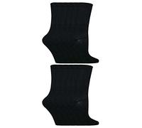Sock Snob 12 Pair Multipack Kids Plain School Socks | Boys & Girls | 3 Sizes Childrens Cotton Rich Socks