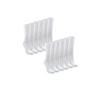 Sock Snob 12 Pairs 100% Cotton Socks For Women Breathable Extra Soft Socks