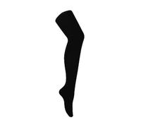 Sock Snob 2 Pack Bamboo Tights for Women in Black | Super Soft Plain Opaque Tights for Ladies