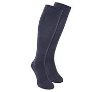 Sock Snob - 2 Pair Mens Long Knee High Length Bamboo Socks 6-11 UK