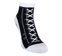 Sock Snob 2 Pairs Unisex Adult Socks That Look Like Shoes/Sneakers