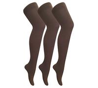 Sock Snob 3 Pair Multipack Womens Coloured Opaque 80 Denier Tights Plain Block Colour Tights