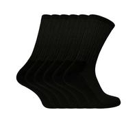Sock Snob - 6 Pack Mens Calf Size Bamboo Organic Cotton Running Sport Socks