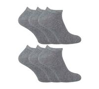 Sock Snob - 6 Pack Mens Cotton Ankle Low Cut Short Quarter Gym/Trainer Socks