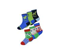 Sock Snob Boy's 6 Pack Baby Monsters Dinosaur Design Pattern Socks | Size: 0-6 m Sock Snob Multicolor 0-6 m