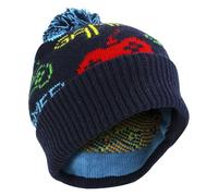 Sock Snob Boys Gaming Bobble Hat Kids Novelty Winter Warm Beanie with Pom Pom (One Size, Multicoloured)