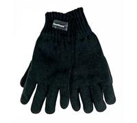 Sock Snob Boys Kids Thinsulate 3M 40 gram Thermal Insulation Thin Knitted Winter Gloves (Black, 6-7 Years)