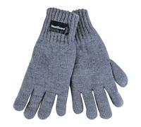 Sock Snob Boys Kids Thinsulate 3M 40 gram Thermal Insulation Thin Knitted Winter Gloves (Grey, 10-11 Years)