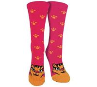 Sock Snob Ladies/Womens Fluffy Non Slip Cute Slipper Socks with Animals