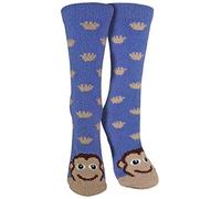 Sock Snob Ladies/Womens Fluffy Non Slip Cute Slipper Socks with Animals