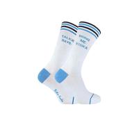 Sock Snob Men's 1 Pack Cotton Novelty Bring Me Beer & Vodka Socks in Blue | Size: 6-11 Sock Snob Blue 6-11