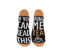 Sock Snob Men's 1 Pack If You Can Read This Socks Bring Me... Socks in Copper | Size: 6-11 Sock Snob Copper 6-11
