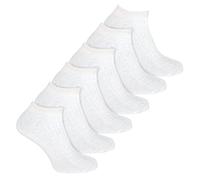 Sock Snob Mens 100% Cotton Ankle Breathable No Show Invisible Trainer Socks