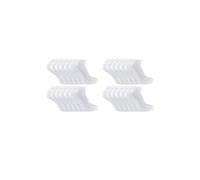 Sock Snob Men's 24 Pairs Bamboo Cotton Sports Socks in White | Size: 11-14 Sock Snob White 11-14