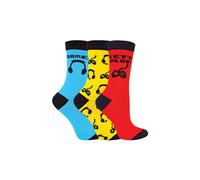 Sock Snob Men's 3 Pack & Novelty Video Gaming Socks | Size: 12-3 Sock Snob Multicolor 12-3
