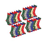 Sock Snob Mens Novelty Festive Christmas Socks (Multipack Options) - 6-11 UK - 24 Pack