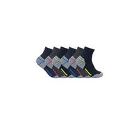 Sock Snob Men's Ultimate Cotton Quarter Length Short Work Socks in Black | Size: 6-11 Sock Snob Black 6-11