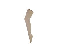Sock Snob Women's 1 Pack 80 Den Opaque Coloured Soft Winter Fashion Tights in Beige | Size: Medium Sock Snob Beige M