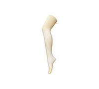 Sock Snob Women's 1 Pack 80 Den Opaque Coloured Soft Winter Fashion Tights in Cream | Size: Large Sock Snob Cream L