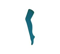 Sock Snob Women's 1 Pack 80 Den Opaque Coloured Soft Winter Fashion Tights in Duck Egg Blue | Size: Large Sock Snob Duck Egg Blue L
