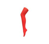 Sock Snob Women's 1 Pack 80 Den Opaque Coloured Soft Winter Fashion Tights in Light Red | Size: Large Sock Snob Light Red L