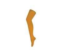 Sock Snob Women's 1 Pack 80 Den Opaque Coloured Soft Winter Fashion Tights in Yellow | Size: Medium Sock Snob Yellow M