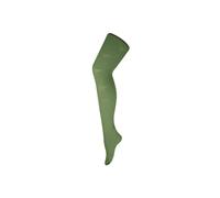 Sock Snob Women's 1 Pack Coloured 80 Denier Opaque Patterned Soft Tights in Bottle Green | Size: 8-10 Sock Snob Bottle Green 8-10