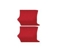 Sock Snob Women's 24 Pairs Plain Cotton Rich Dress Socks in Burgundy | Size: 4-7 Sock Snob Burgundy 4-7