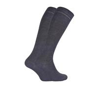 Sock Snob - Womens Long Knee High Bamboo Socks | 2 Pair Pack | Plain & Patterned | Gift for Ladies