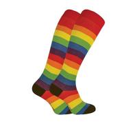 Sock Snob - Womens Long Knee High Bamboo Socks | 2 Pair Pack | Plain & Patterned | Gift for Ladies