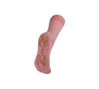 Sock Snob Women's Thick Thermal Fleece Lined Novelty 'WINE' Soft Slipper Socks in Pink | Size: 4-7 Sock Snob Pink 4-7