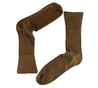 Sock Stack Loose Top Socks 6 Pairs Men's Comfort Top Lambs Wool Non Elastic Diabetic Wool Sock, UK 6-11, Fashion