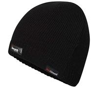 Sock Stack Men's Waterproof Thinsulate Beanie Hat 3M Thinsulate Thermal Hats, Black