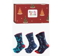 Sock Talk Men's Christmas Sealife Bamboo Socks Gift Box | Size: 7-11 Sock Talk Multicolor 7-11