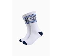 Sock Talk Men's Dance Floor King Novelty Cotton Sports Socks in White | Size: 7-11 Sock Talk White 7-11